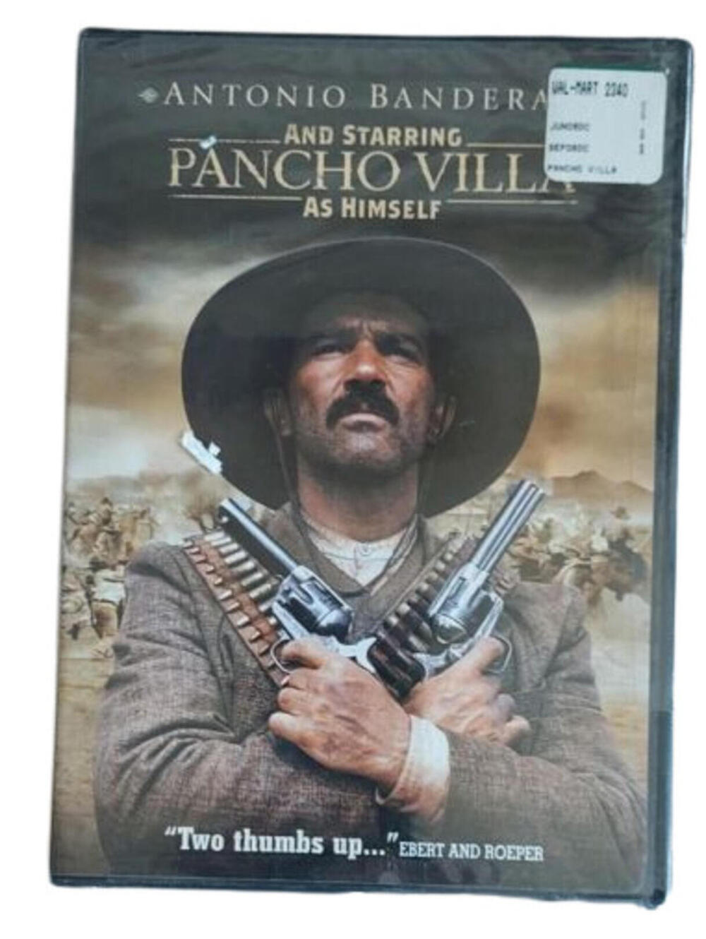 And Starring Pancho Villa As Himself DVD Antonio Banderas 2003 Western NEW